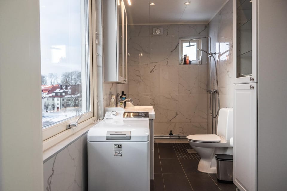 Shower, Toilet, Bathroom, washing machine