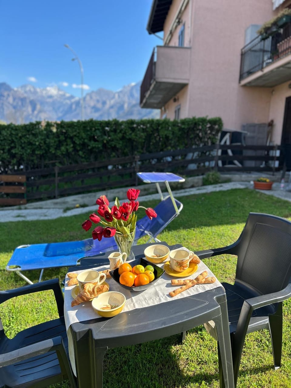 Natural landscape, Garden, Garden view, Mountain view