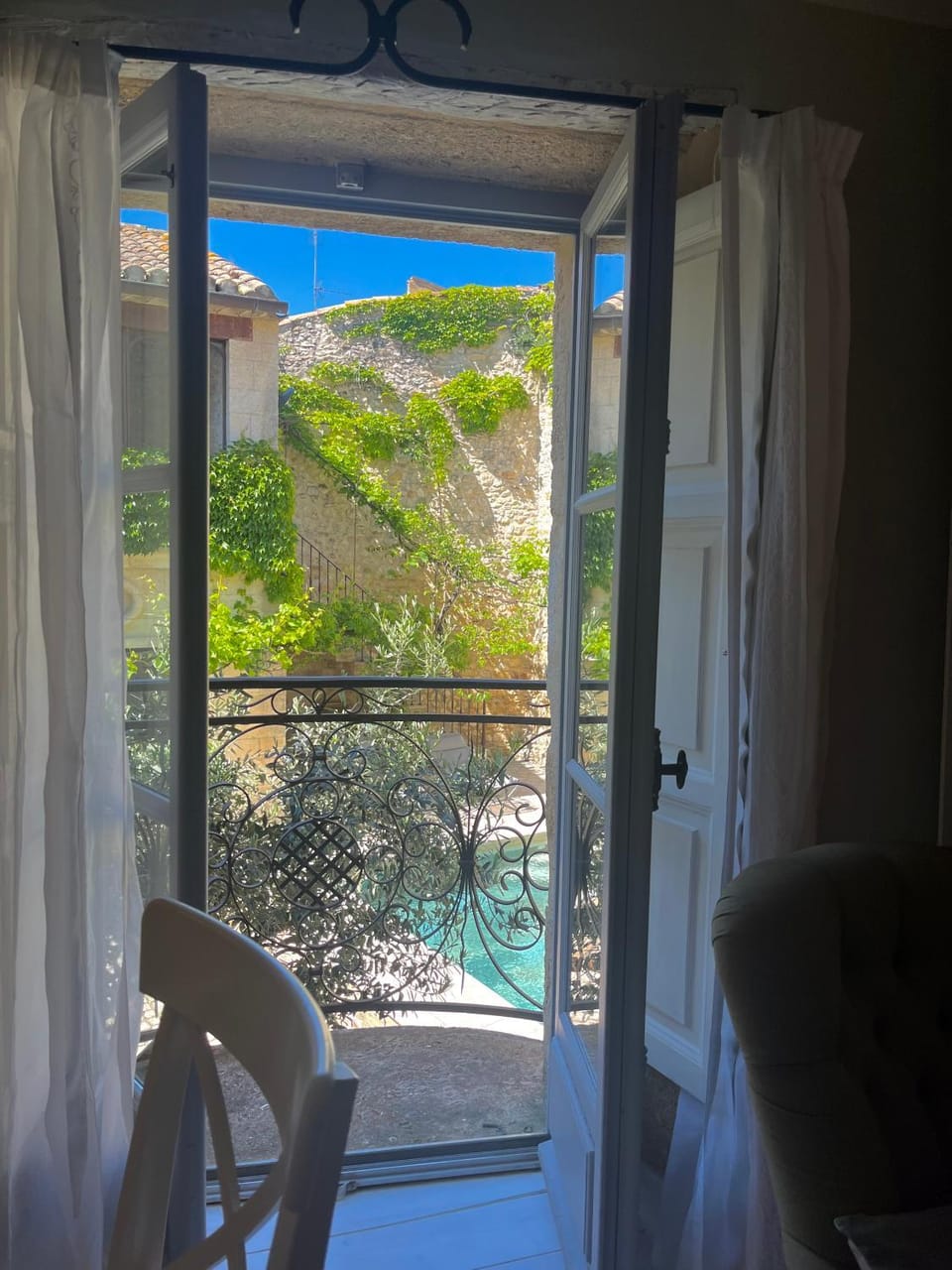 Le patio de Collias Bed and Breakfast in Provence