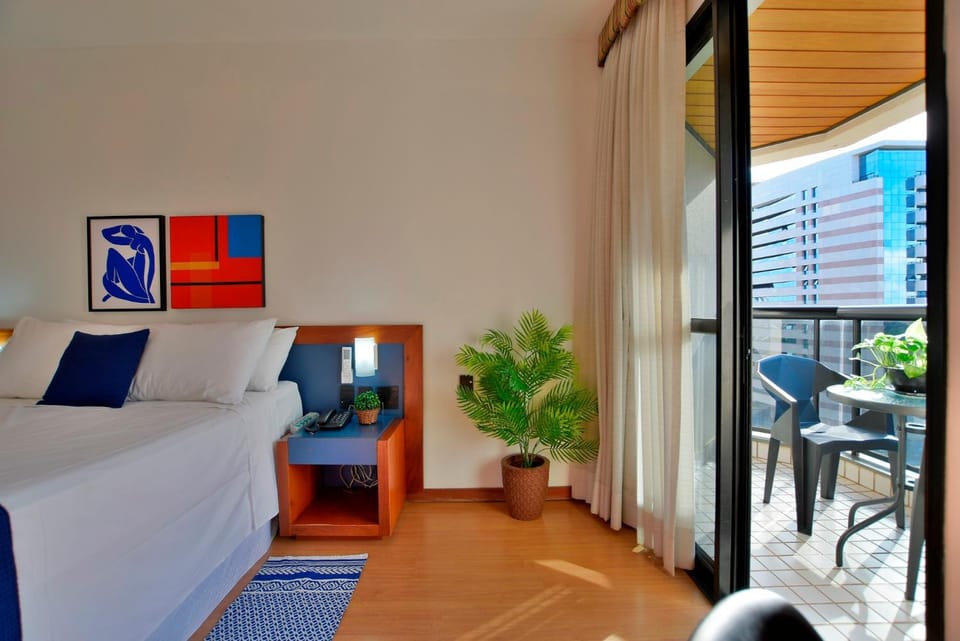 Bed, Balcony/Terrace, Photo of the whole room, Bedroom