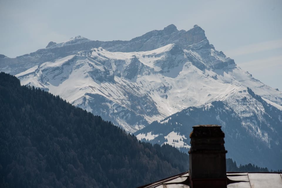 Nearby landmark, Day, Natural landscape, Winter, Mountain view