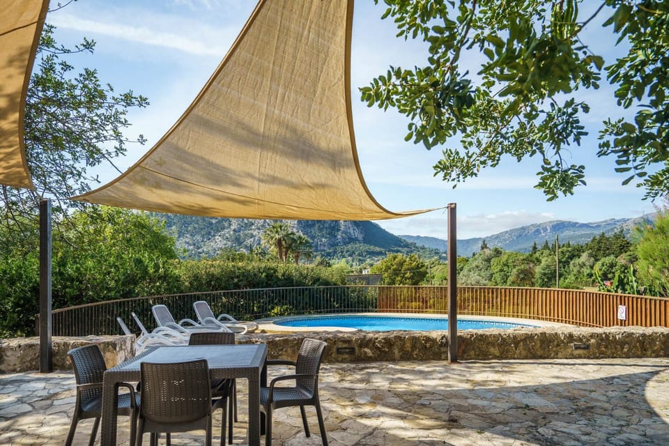 Property building, Living room, Swimming pool