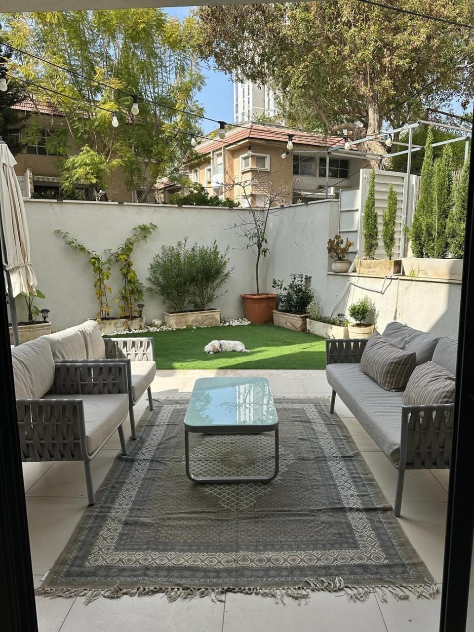 Garden apartment in Ramat HaSharon House in Herzliya