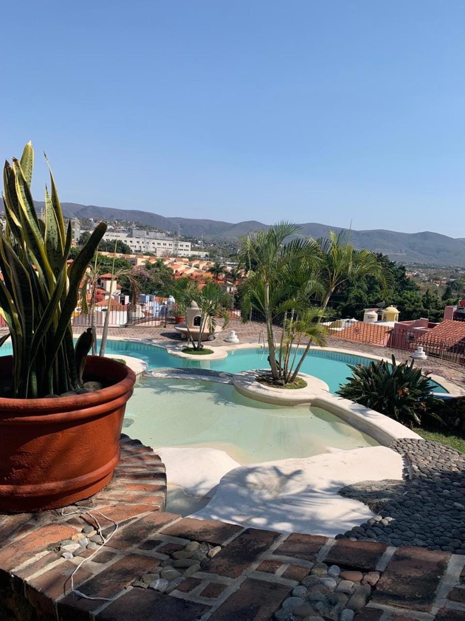 Natural landscape, Pool view