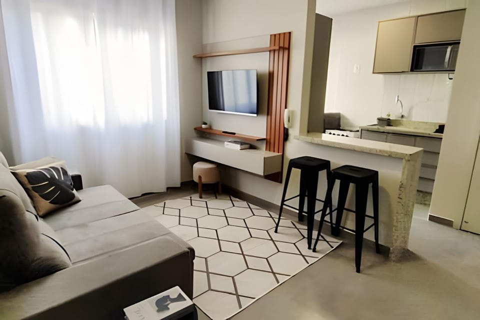 Apto 2 qtos com wi-fi e garagem Apartment in Londrina