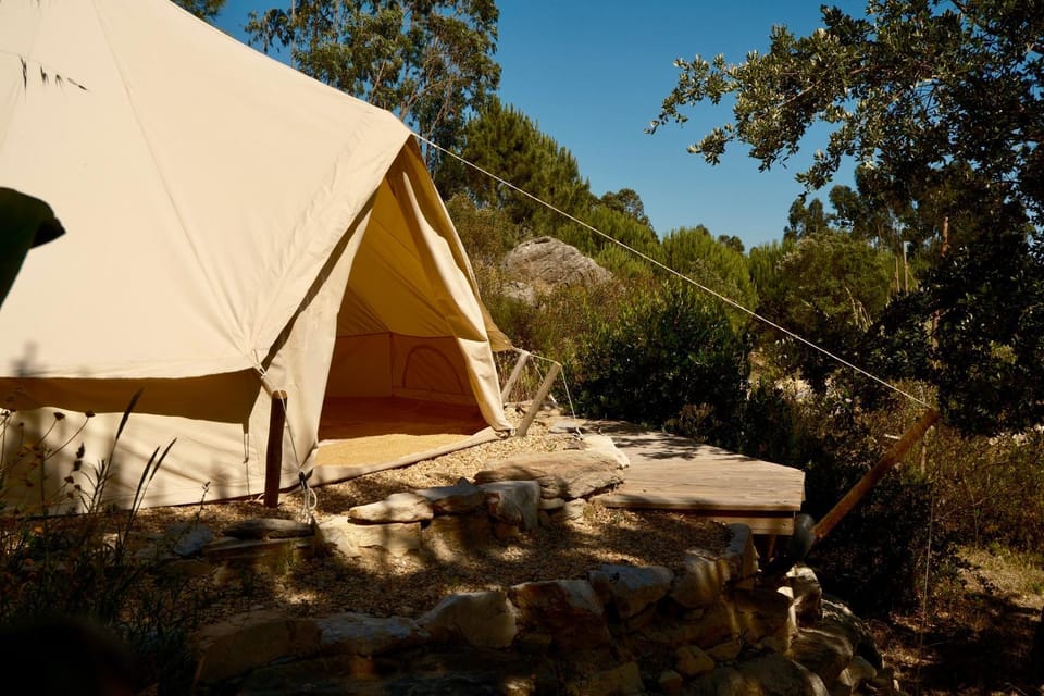 Quinta da Paz Eco-Lodge Luxury tent in Portugal