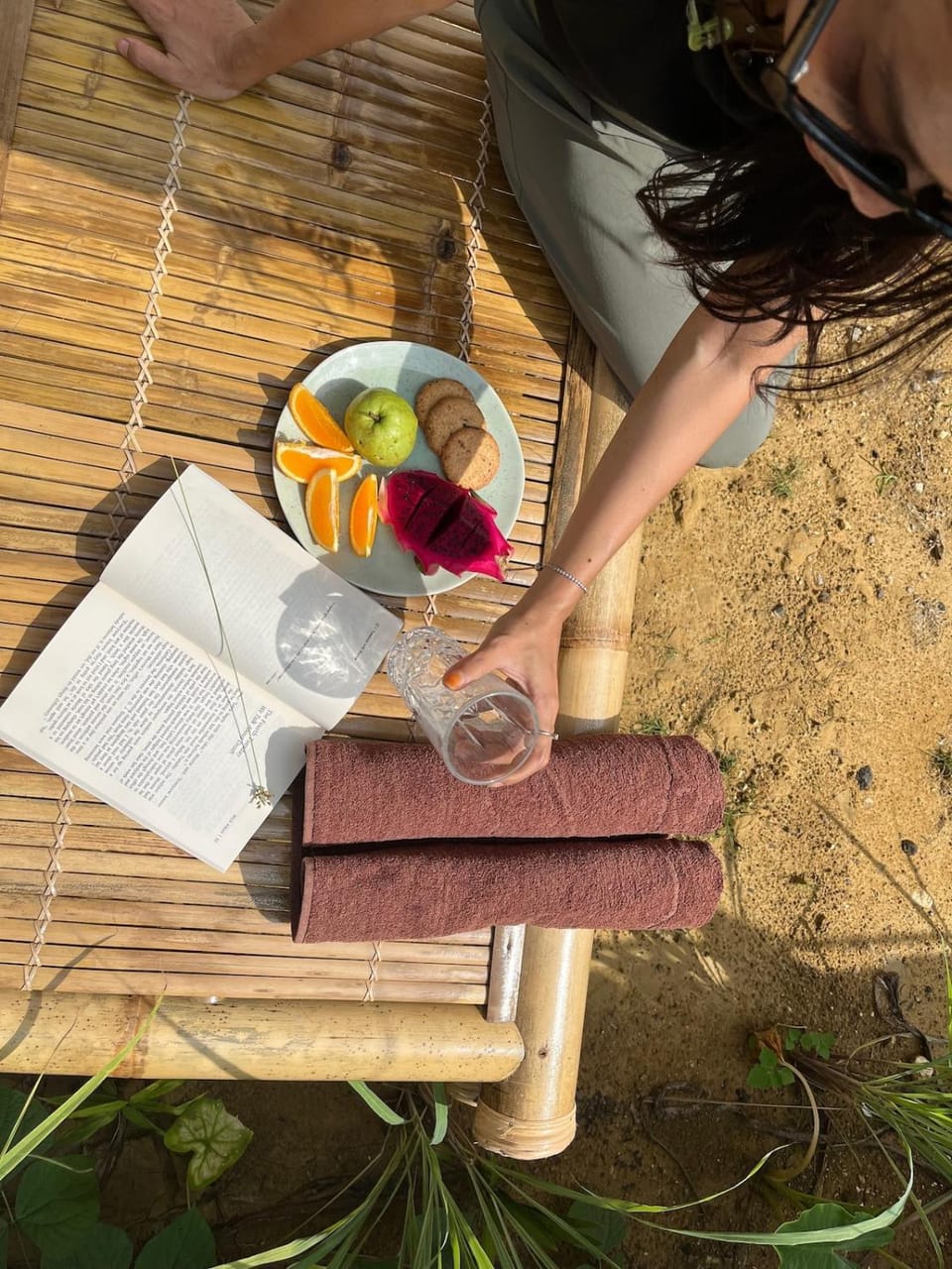 Day, Garden, sunbed, sunbed