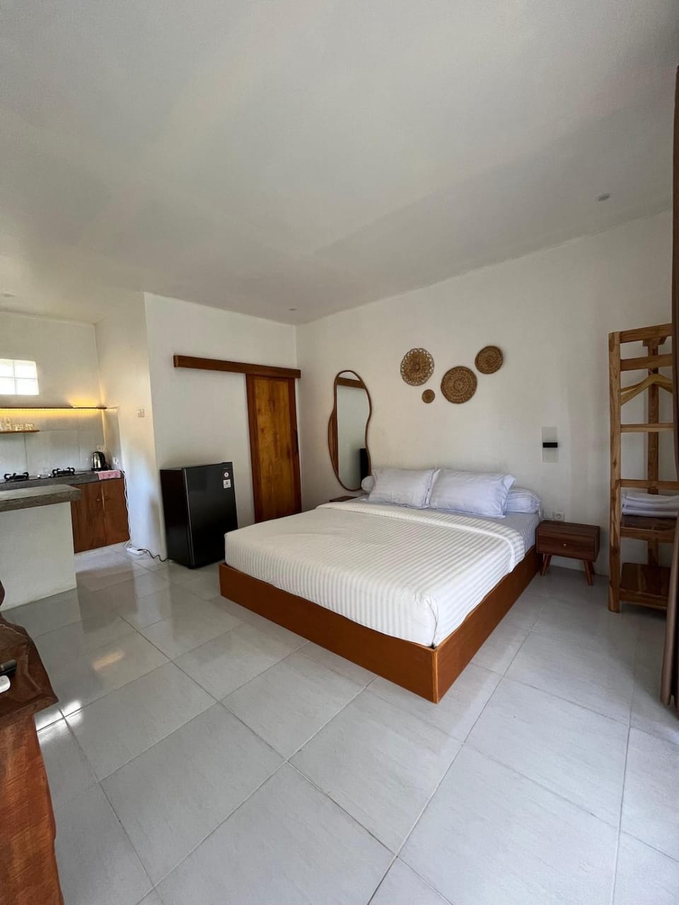 Bed, Photo of the whole room, Bedroom, wardrobe