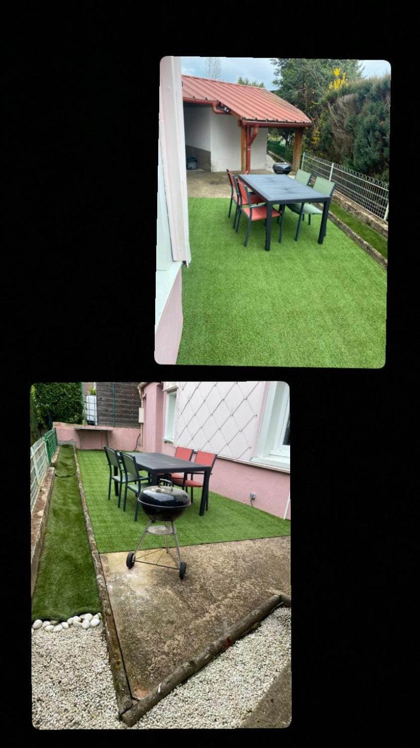 Property building, Garden