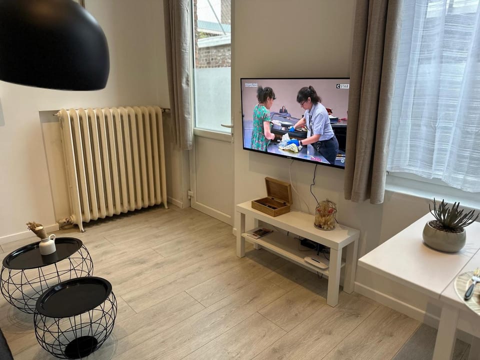 Appart Cosy avec Terrasse - Ideal Couple - Zen - LeRelaisdOdile41 Apartment in Valenciennes