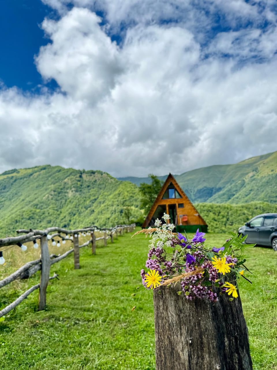 Cottages in Chirdili Hotel in Georgia