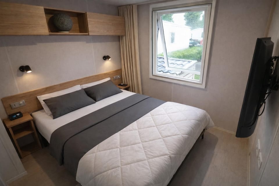 Mobilhome 6-8 pers - 3 ch - 1 sdb - Parc Aquatique House in Vias