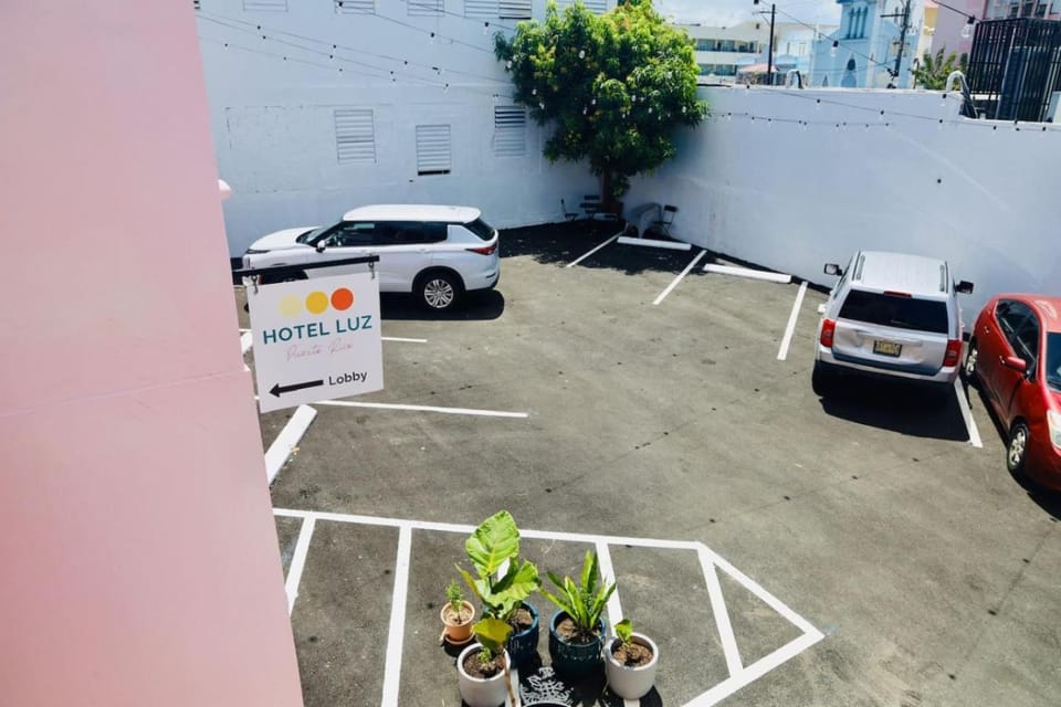 Property building, Day, Parking