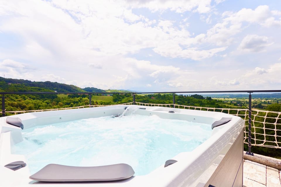 Day, Natural landscape, Hot Tub, Hot Tub, Spa and wellness centre/facilities, Open Air Bath
