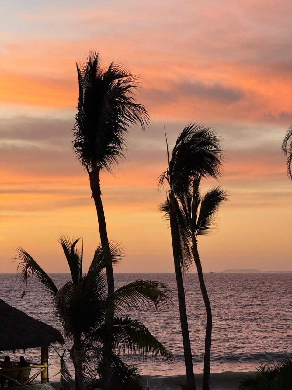 Natural landscape, Beach, Sea view, Sunset