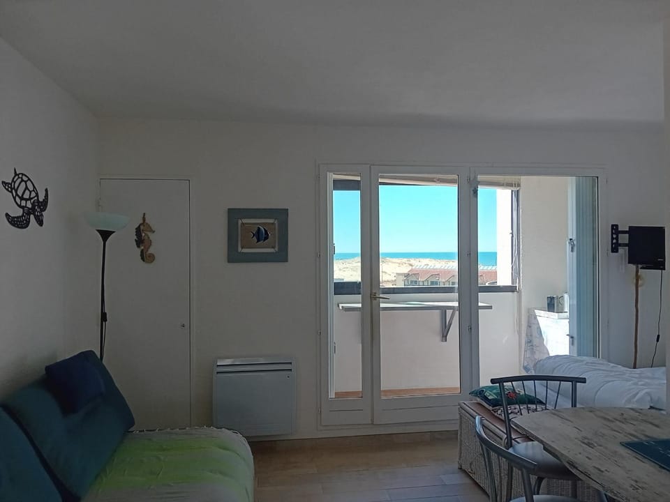 Studio bord de plage Seignosse, loggia ouest - FR-1-239-1110 Apartment in Seignosse