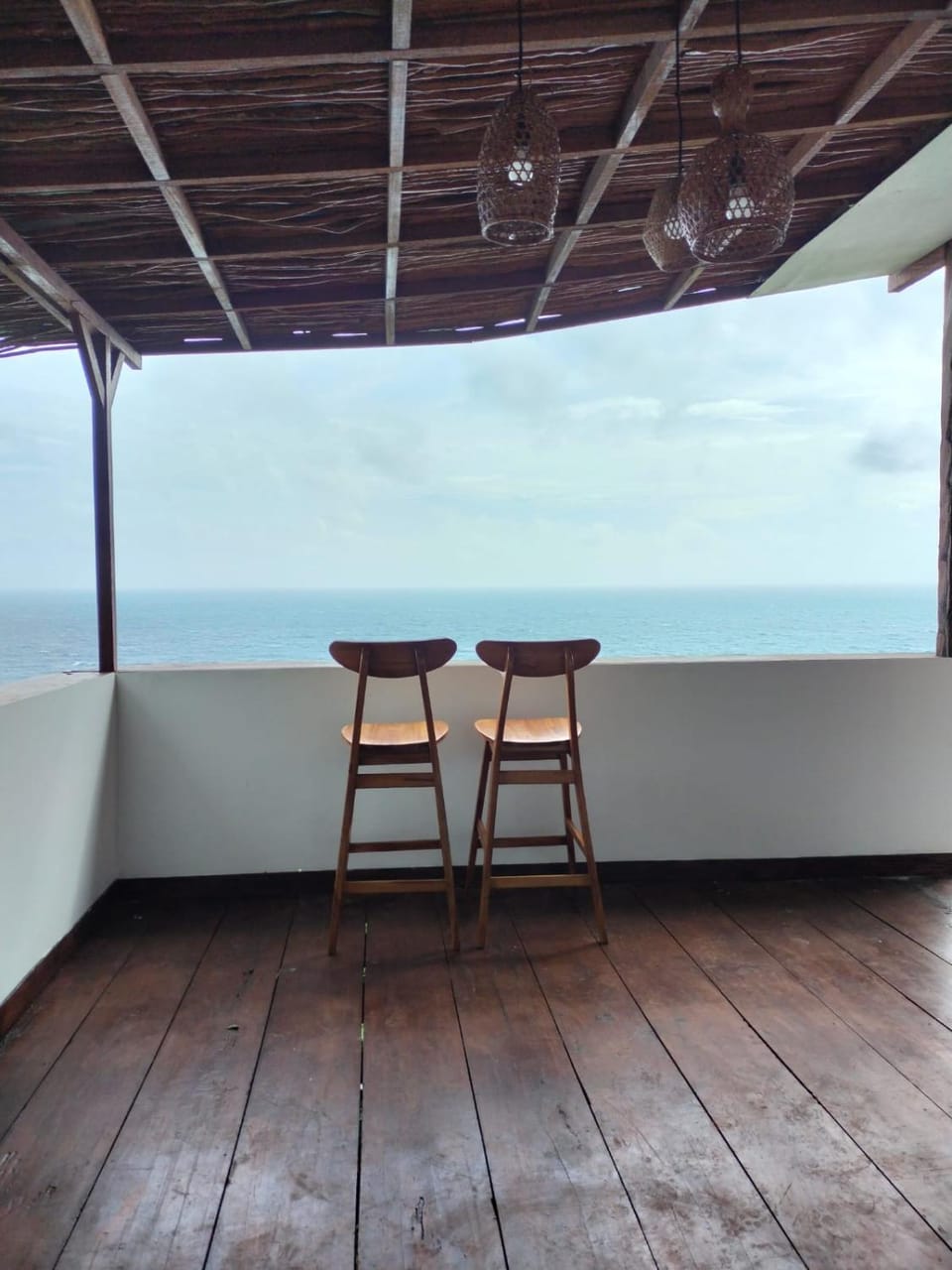 Natural landscape, Seating area, Sea view