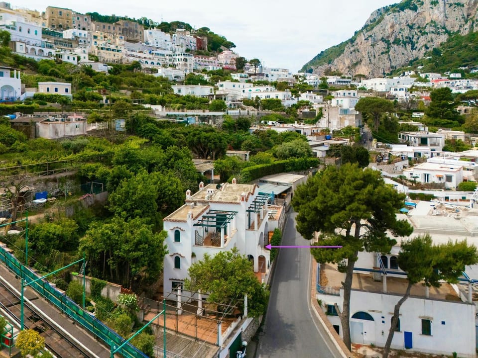Villa nella curva della funicolare, Capri Apartment in Marina Grande
