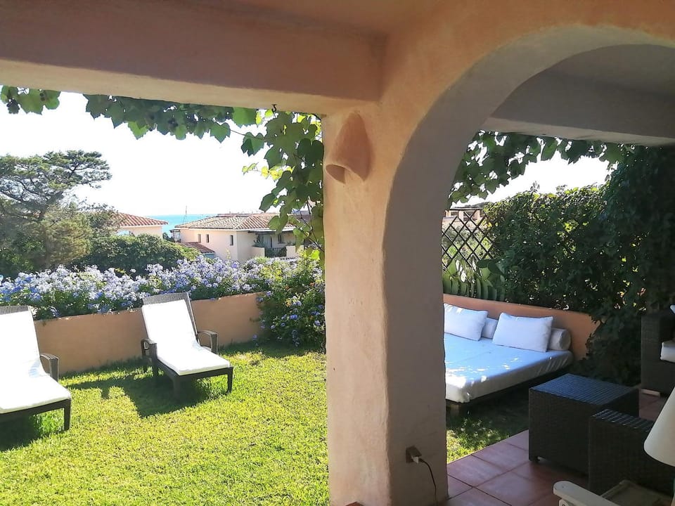 Garden, sunbed