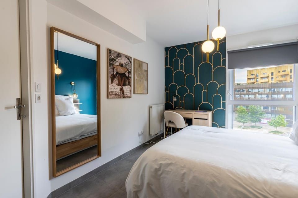 Urban Chic Montpellier - Terrace - Private Parking Apartment in Montpellier
