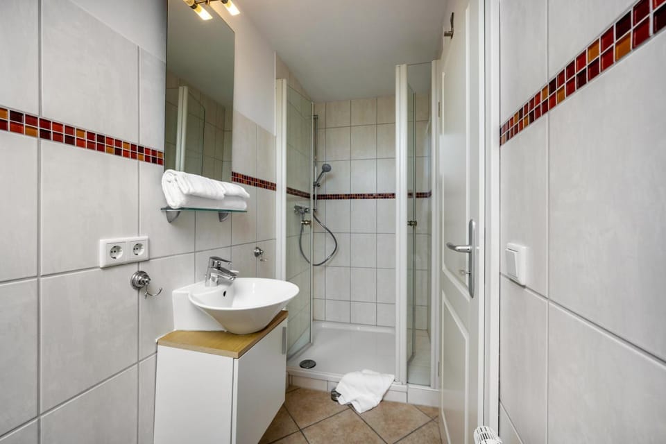 Bathroom, Living room