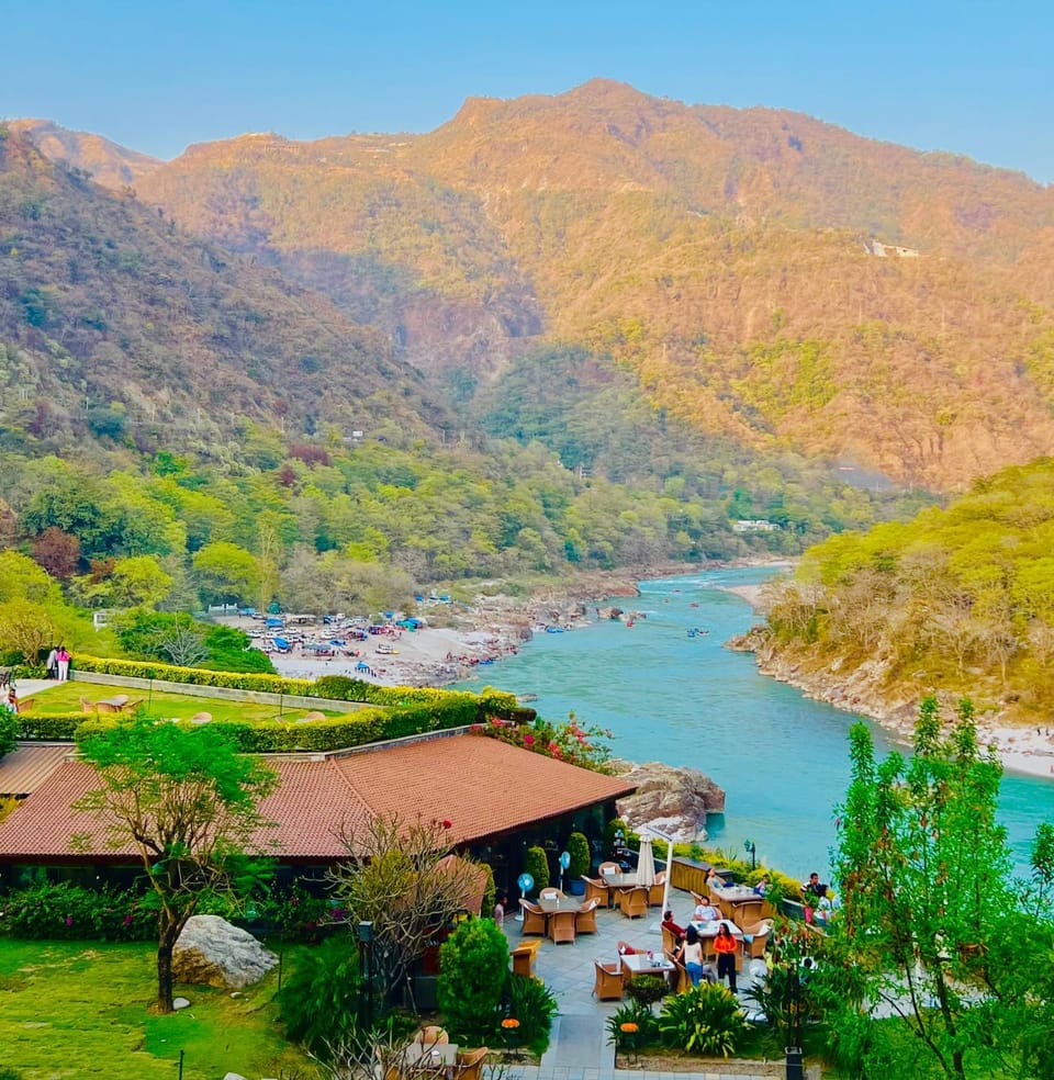Spring, Natural landscape, Lake view, Mountain view, River view