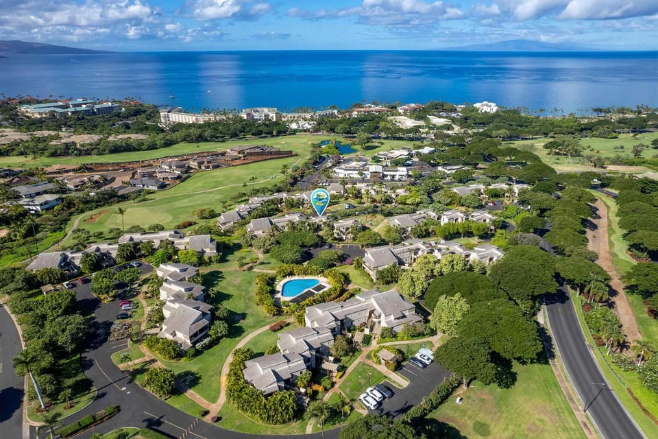 Wailea Ekolu 403, Prime Location, Stunning Ocean Views, Spacious Lanai, Split AC House in Wailea