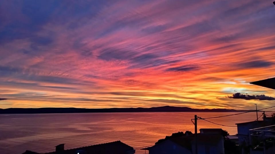 Sea view, Sunset