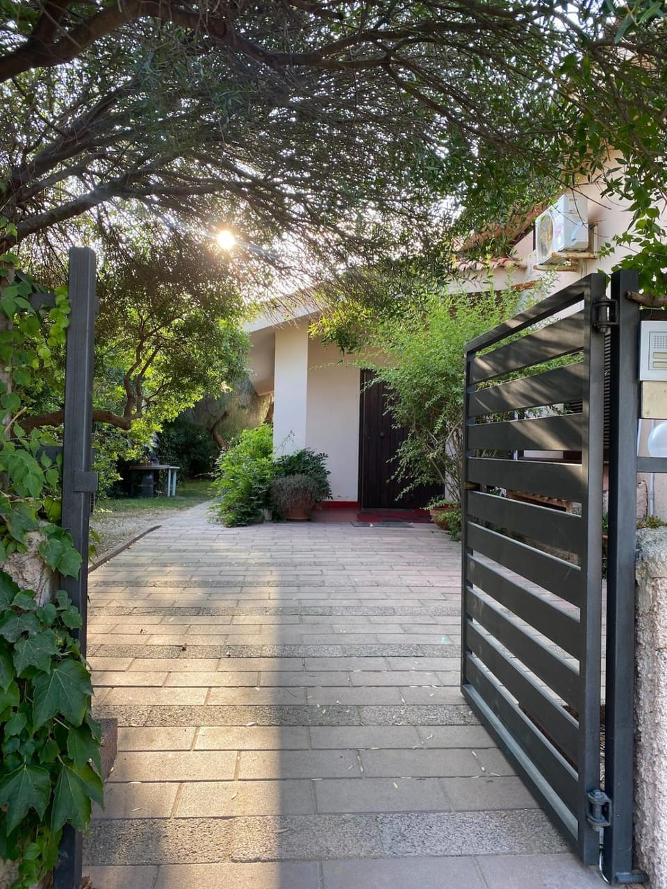 Property building, Garden view