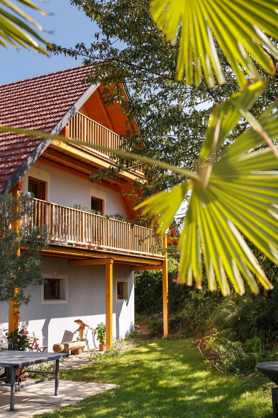 Property building, Garden