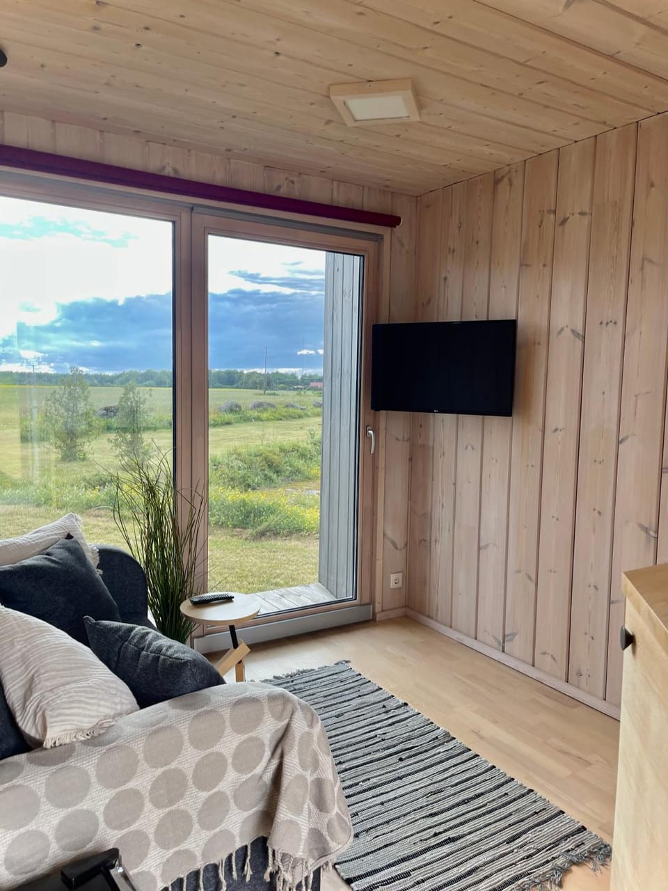 Natural landscape, TV and multimedia, Seating area, Bedroom