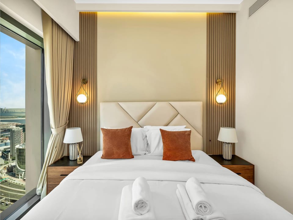 Panoramic Burj Khalifa Views at Burj Royale by Propigo Apartment in Dubai