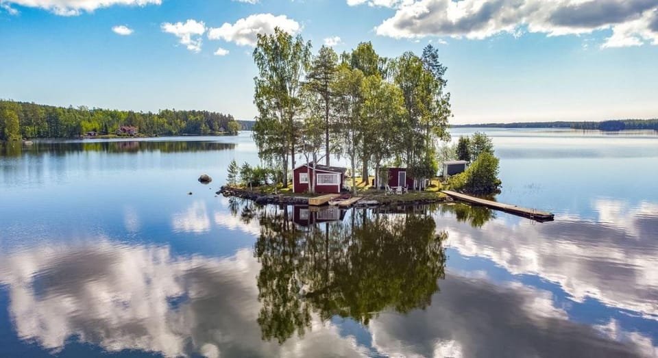 Natural landscape, Lake view