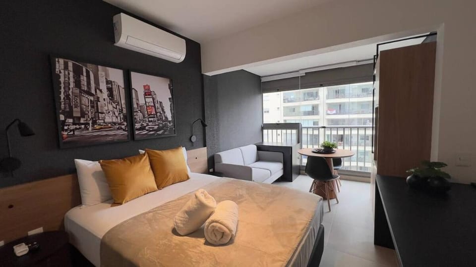 Studio Novo On Jurupis ao lado Metro Moema Apartment in Sao Paulo City
