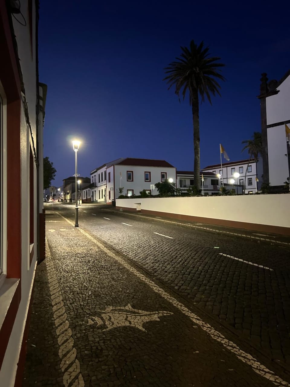 Facade/entrance, Night, Street view