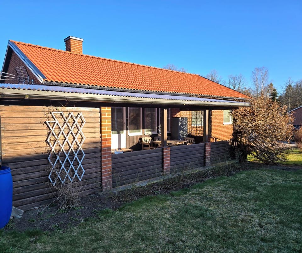 Property building, Garden view