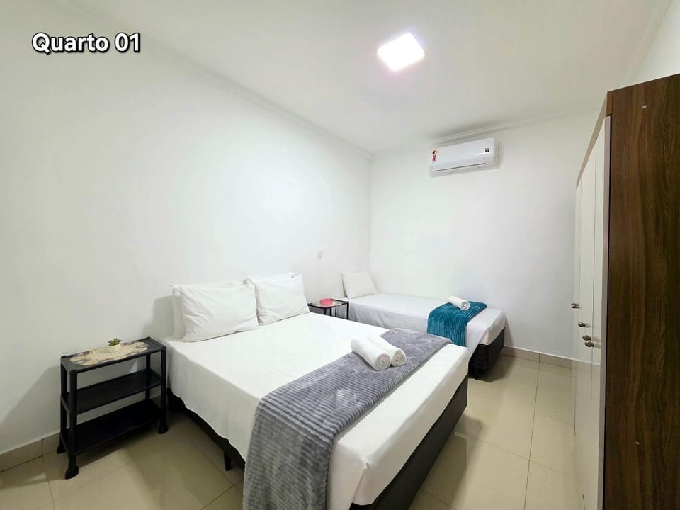 Casa 2 quartos 2 banheiros 5 min centro 15 cataratas House in Foz do Iguaçu