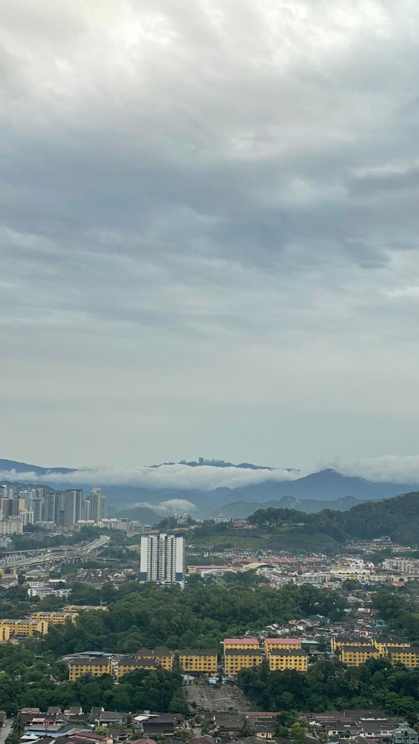 Natural landscape, Bird's eye view, Mountain view