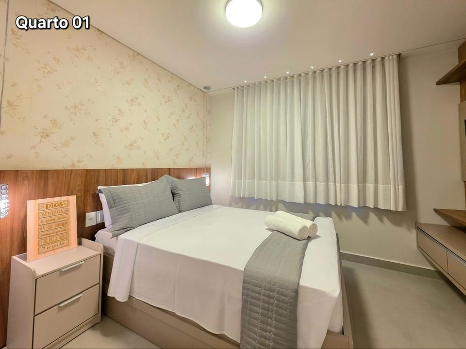 Apt Alto Pãdrão 2 quartos 2 banheiros 2 min centro Apartment in Foz do Iguaçu