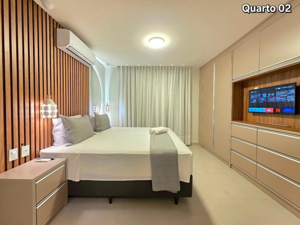 Apt Alto Pãdrão 2 quartos 2 banheiros 2 min centro Apartment in Foz do Iguaçu