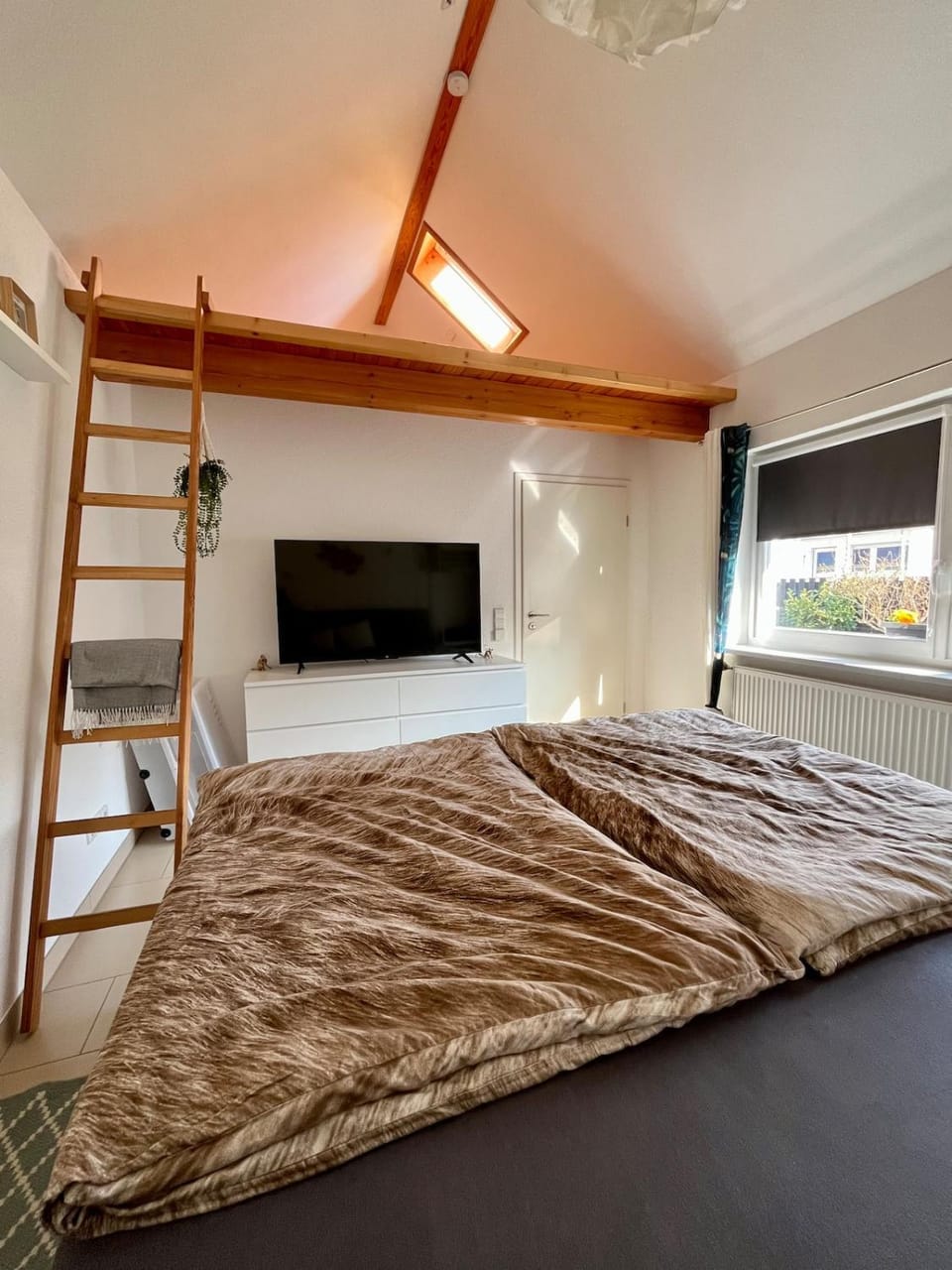Bed, TV and multimedia, Bedroom