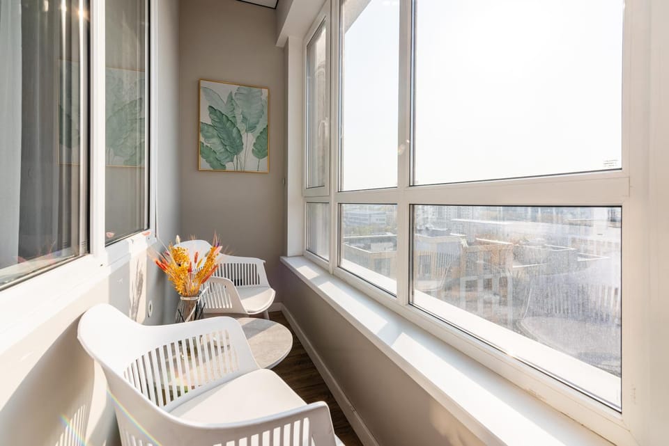 Эстетичная квартира на 12 этаже - 114 второй Apartment in Almaty