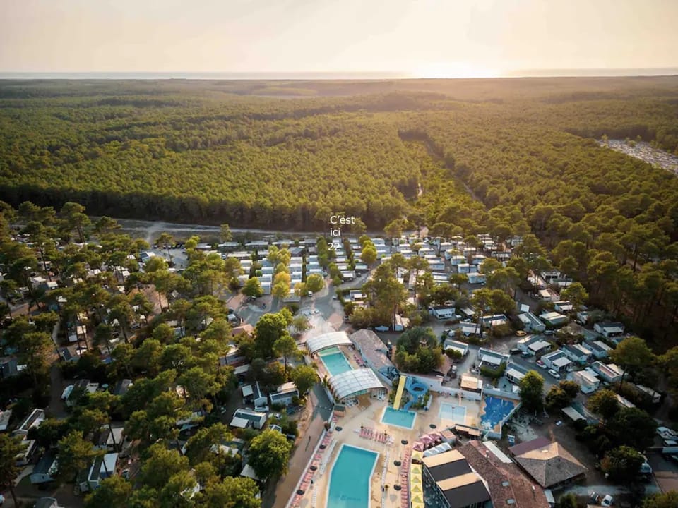 Natural landscape, Bird's eye view, Pool view