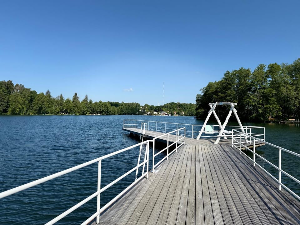 Summer, Beach, Lake view