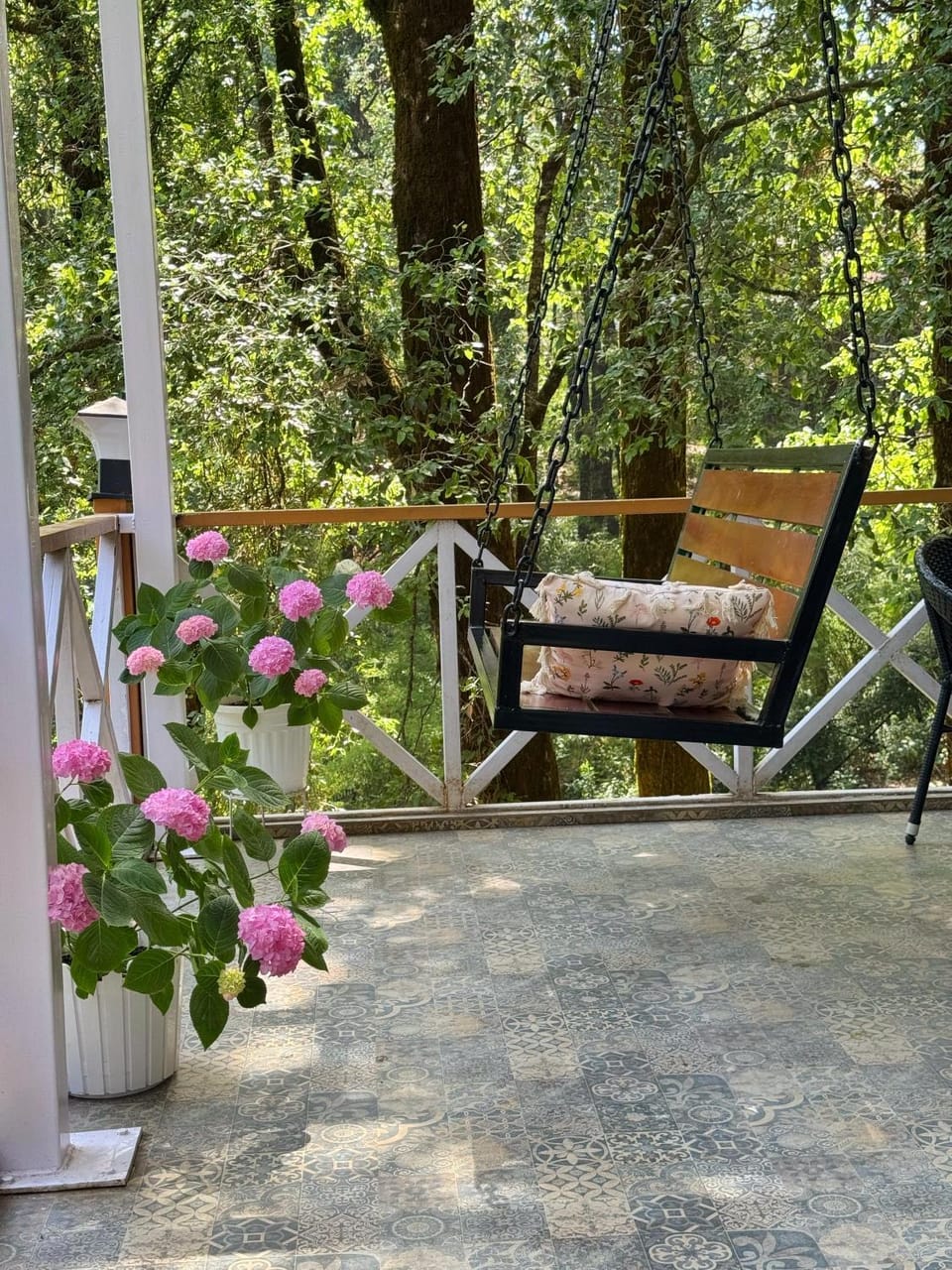 Patio, Lobby or reception