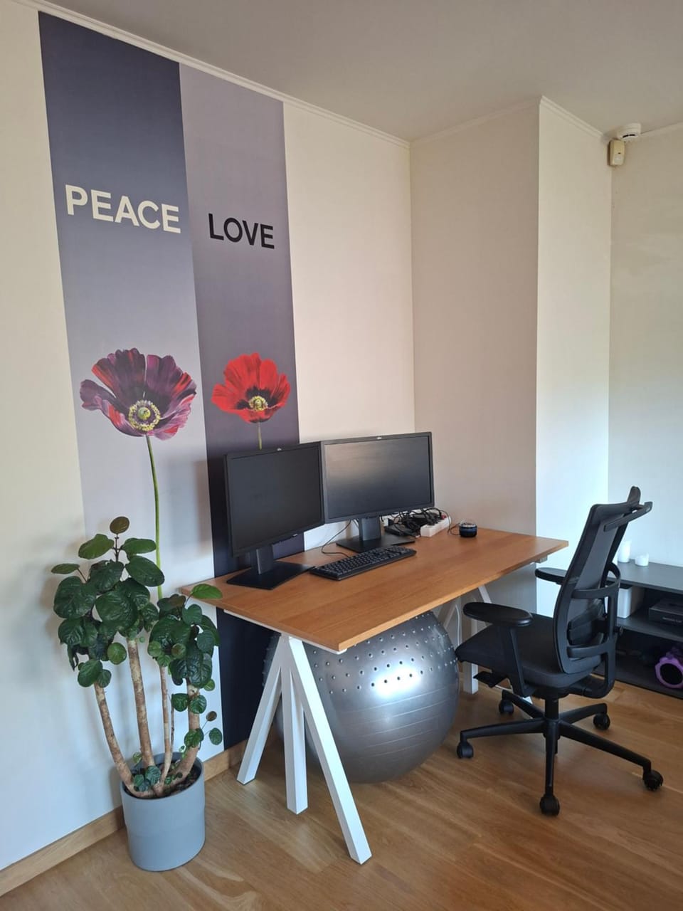 Cozy apartment - 100m beach, AC, workstation, balcony, backyard, self check-in, yoga mat Apartment in Jūrmala