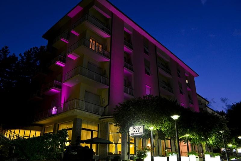 Property building, Night