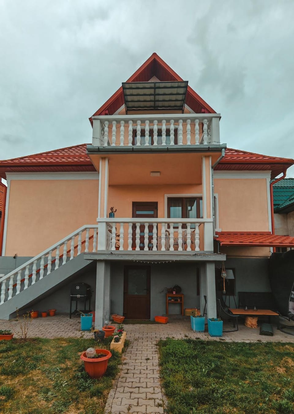 Property building, Garden view