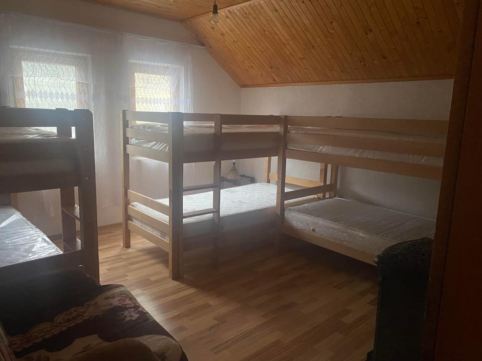 Bed, Photo of the whole room, Bedroom, bunk bed