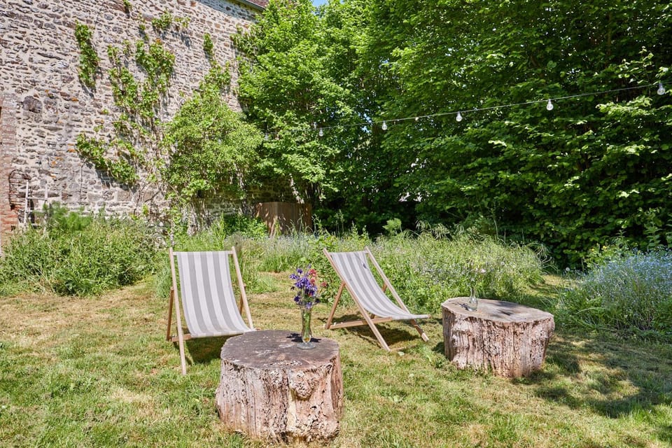 Spring, Day, Natural landscape, Garden, Garden view, sunbed